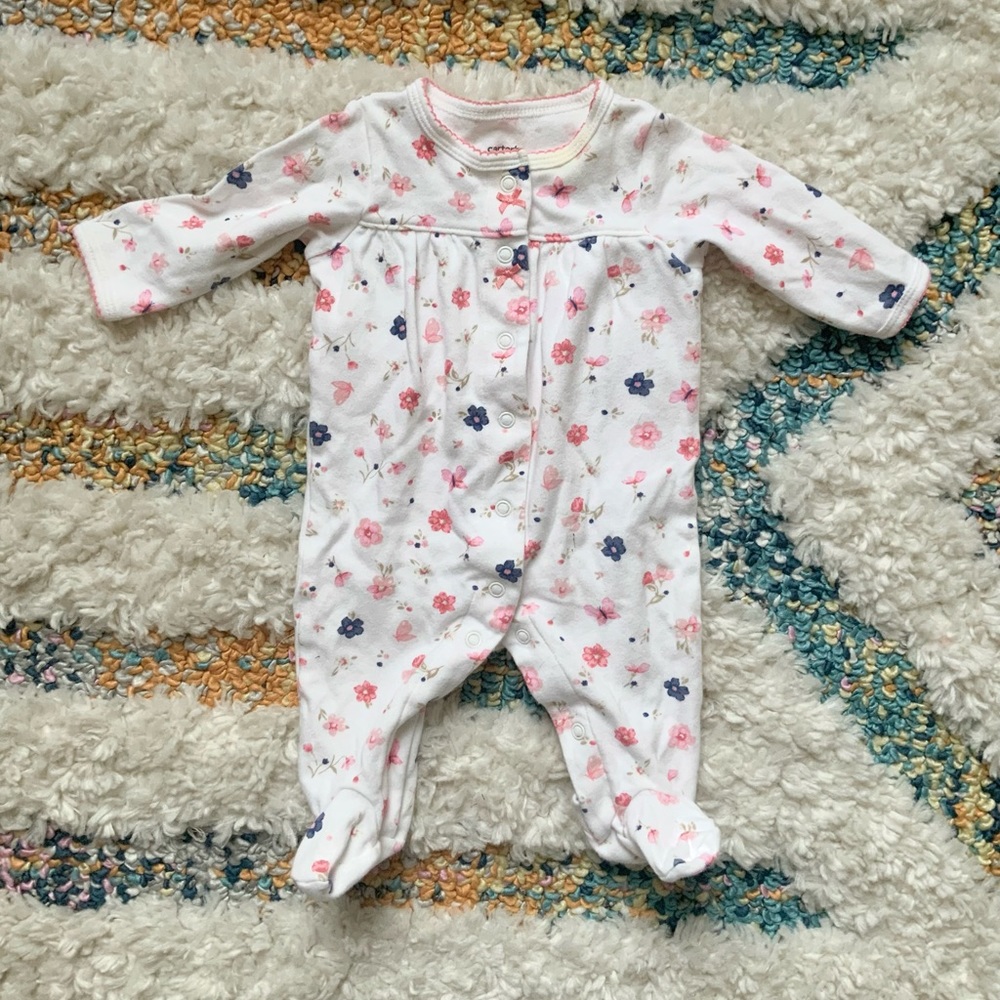 Carter’s floral pajamas